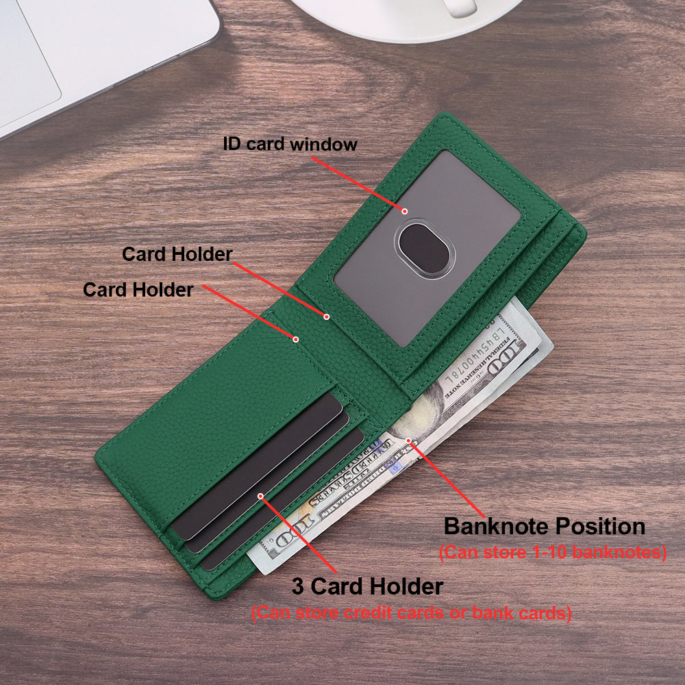 MODERN SLIM BI-FOLD WALLET