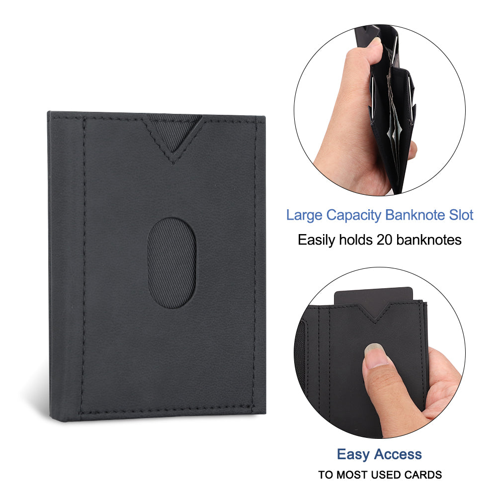 ELITE CARD PRO TRI-FOLD WALLET - BLACK
