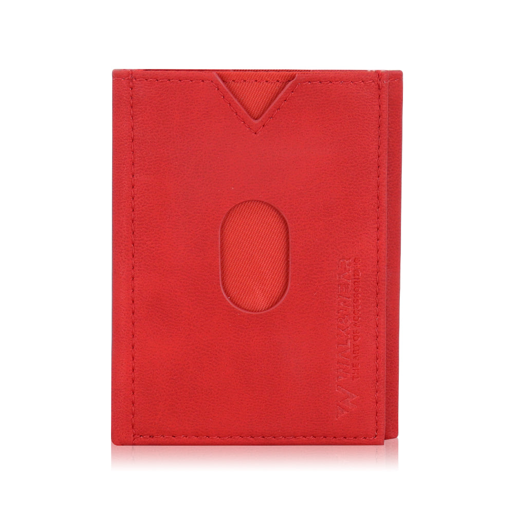 ELITE CARD PRO TRI-FOLD WALLET - RED