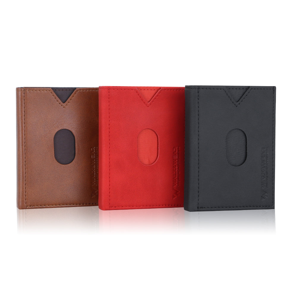 ELITE CARD PRO TRI-FOLD WALLET - RED