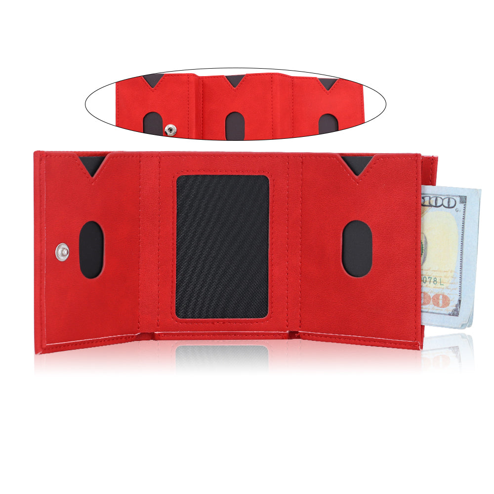 ELITE CARD PRO TRI-FOLD WALLET - RED